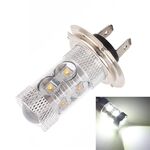 H7 50W 750LM 6500K Luce bianca 10-3535-LED Fendinebbia per auto, corrente costante, DC12-24V