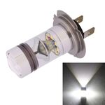 H7 850LM 100W LED Fari anteriori per auto / Luce di marcia diurna / Lampadina della lampada di guida, DC 12-24V (bianco freddo)