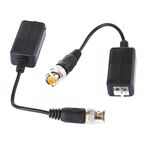 Balun video ricetrasmettitore passivo CVI / TVI / AHD 1CH 2 PCS HD 205C coassiale