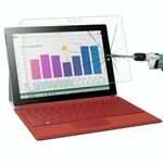 0.4mm 9H + Pellicola in vetro temperato antideflagrante con durezza superficiale 2.5D per MicroSoft Surface Pro 3