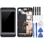 Schermo LCD OEM per BlackBerry Z10 4G Digitizer Assemblaggio completo con cornice (nero)