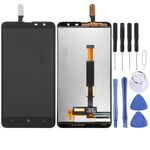 Schermo LCD TFT per Nokia Lumia 1320 con digitalizzatore assemblaggio completo (nero)