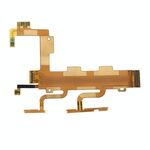 Pulsante di accensione e pulsante del volume e cavo flessibile a nastro per microfono per Sony Xperia C3