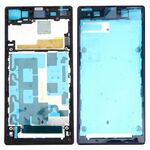 Piastra cornice cornice LCD alloggiamento anteriore per Sony Xperia Z1 / C6902 / L39h / C6903 / C6906 / C6943 (viola)