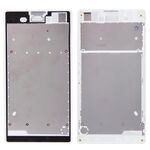 Cover frontale con adesivo adesivo per Sony Xperia T3 (bianco)