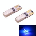 2 PCS T10 2W 120-140LM ​​6 LED Ice Blue 5050 LED Luce freno per veicoli, DC12V
