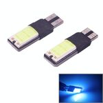 2 PCS T10 3W 160-180LM 2 LED COB blu ghiaccio LED decodifica lampada luci di sicurezza per auto, DC12V