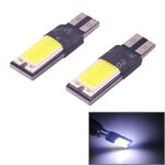 2 PCS T10 3W 160-180LM 2 LED COB blu ghiaccio LED decodifica lampada luci di sicurezza per auto, DC12V