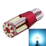 2 PCS T10 5W 285LM Ice Blue Light 57 SMD 4014 LED Canbus senza errori Lampada luci di sicurezza per auto, DC 12V
