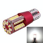 2 PCS T10 5W 285LM Luce bianca 57 SMD 4014 Lampada per luci di ingombro per auto Canbus senza errori a LED, DC 12V