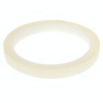 Nastro in poliimmide trasparente resistente alle alte temperature da 10 mm con adesivo in silicone, lunghezza: 33 m