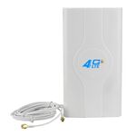 LF-ANT4G01 Antenna da interno 88dBi 4G LTE MIMO con 2 PC Cavo di collegamento da 2 m, porta SMA