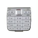 Tastiere del telefono cellulare Custodia con pulsanti del menu / tasti a pressione per Nokia E52 (bianco)