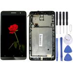 Schermo LCD OEM per Asus Zenfone 6 / A600CG Digitizer Assemblaggio completo con cornice (nero)
