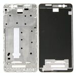 Piastra cornice cornice LCD alloggiamento anteriore per Xiaomi Redmi Note 3 (bianco)