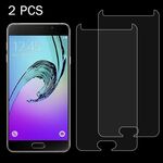 2 PCS per Galaxy A3 (2017) / A320 0.26mm 9H Durezza superficiale 2.5D Pellicola per schermo in vetro temperato antideflagrante