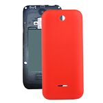 Cover posteriore batteria in plastica a tinta unita per Nokia 225 (rosso)