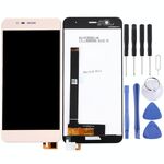 Schermo LCD OEM per Asus ZenFone 3 Max / ZC520TL / X008D (versione 038) con digitalizzatore assemblaggio completo (oro)