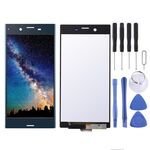 Schermo LCD originale + Touch Panel originale per Sony Xperia XZ (blu scuro)
