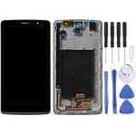 LCD + Touch Panel con cornice per LG G Stylo / LS770 (nero)