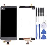 Schermo LCD TFT per schermo LG X / K500 con digitalizzatore assemblaggio completo (nero)