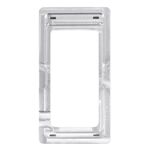 LCD in lega di alluminio e pannello tattile rimuovono stampo fisso adesivo per Galaxy A3 (2016) / A3100