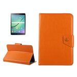 Custodia protettiva in pelle per tablet da 8 pollici Custodia protettiva con struttura Crazy Horse con supporto per Galaxy Tab S2 8.0 T715 / T710, Cube U16GT, ONDA Vi30W, Teclast P86 (arancione)