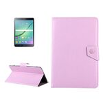 Custodia protettiva in pelle per tablet da 8 pollici Custodia protettiva con struttura Crazy Horse con supporto per Galaxy Tab S2 8.0 T715 / T710, Cube U16GT, ONDA Vi30W, Teclast P86 (rosa)