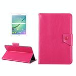Custodia protettiva in pelle per tablet da 10 pollici Custodia protettiva con struttura Crazy Horse con supporto per Asus ZenPad 10 Z300C, Huawei MediaPad M2 10.0-A01W, Cube IWORK10 (Magenta)