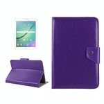 Custodia protettiva in pelle per tablet da 10 pollici Custodia protettiva con struttura Crazy Horse con supporto per Asus ZenPad 10 Z300C, Huawei MediaPad M2 10.0-A01W, Cube IWORK10 (viola)