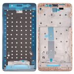 Piastra cornice cornice LCD alloggiamento anteriore per Xiaomi Redmi Note 3 (oro)