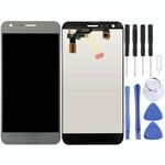 Schermo LCD originale per LG X Cam / K580 / K580I / K580Y con assemblaggio completo di digitalizzatore (argento)