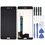 Schermo LCD TFT per Nokia 6 TA-1000 TA-1003 TA-1021 TA-1025 TA-1033 TA-1039 con digitalizzatore assemblaggio completo (nero)