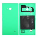 per Nokia Lumia 735 Cover posteriore per batteria NFC a tinta unita (verde)
