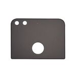 Cover posteriore in vetro per Google Pixel / Nexus S1 (parte superiore) (nera)