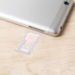 Per Xiaomi Redmi 3 e 3s SIM e vassoio per schede SIM / TF (argento)