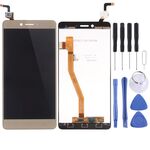 Schermo LCD OEM per Lenovo K6 Note con digitalizzatore assemblaggio completo (oro)