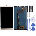 Schermo LCD OEM per Lenovo Phab 2 Plus con digitalizzatore assemblaggio completo (oro)