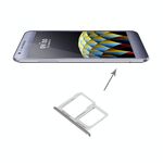 Vassoio scheda SIM + vassoio scheda micro SD / SIM per LG X Cam / K580 (argento)