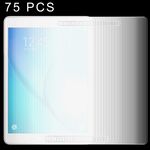 75 PCS per Galaxy Tab A 9.7 / T550 / T555 0.4mm 9H + Durezza superficiale 2.5D Pellicola in vetro temperato antideflagrante