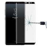 Per Galaxy Note 8 0.3mm 9H Durezza superficiale 3D Pellicola in vetro temperato a schermo intero a prova di esplosione (nero)