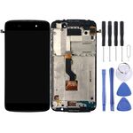 Schermo LCD OEM per Alcatel One Touch Idol 3 4.7 LTE / 6039 Digitizer Assemblaggio completo con cornice (nero)