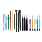 JIAFA JF-8170 17 in 1 Set di strumenti di riparazione multifunzionali con borsa per iPhone, Macbook, Applewatch