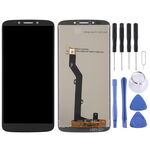 Schermo LCD TFT per Motorola Moto E5 con assemblaggio completo di digitalizzatore (nero)