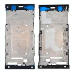 Piastra cornice cornice LCD alloggiamento anteriore per Sony Xperia XA1 Ultra (nero)