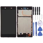 Schermo LCD OEM per Sony Xperia Z5 Digitizer Assemblaggio completo con cornice (nero)