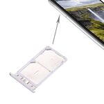 Per Xiaomi Redmi Note 3 (versione MediaTek) Vassoio per scheda SIM (argento)