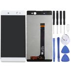 Schermo LCD OEM per Sony Xperia XA Ultra / C6 con assemblaggio completo di digitalizzatore (bianco)