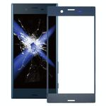 Lente in vetro esterno per schermo anteriore per Sony Xperia XZ (blu)