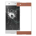 Lente esterna in vetro per schermo anteriore per Sony Xperia XA1 (rosa)